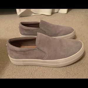 Steve Madden Grey Platform Sneakers